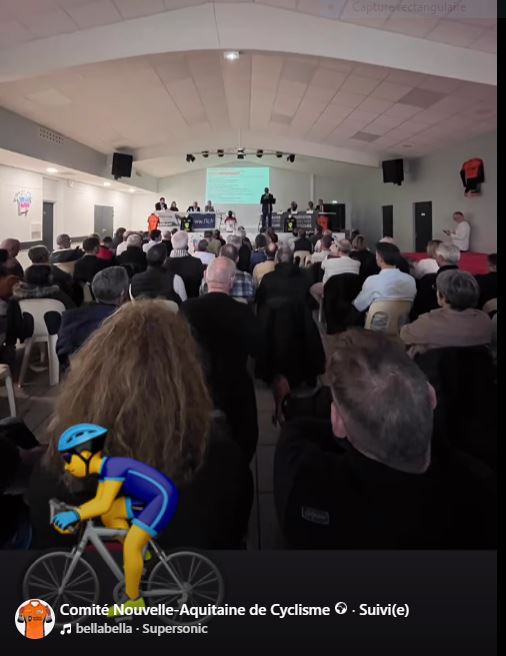 Sud Gironde – CYCLISME — — Compte rendu de l’Assemblée générale du Comité FFC Nouvelle Aquitaine