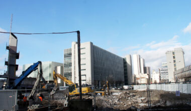 Nancy : la déconstruction de l’ancienne caserne des pompiers du boulevard Joffre touche à sa fin