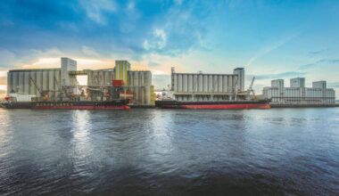 Retour à la « normale » pour les exportations de céréales sur le port de Rouen