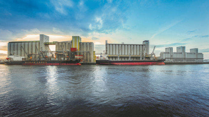 Retour à la « normale » pour les exportations de céréales sur le port de Rouen