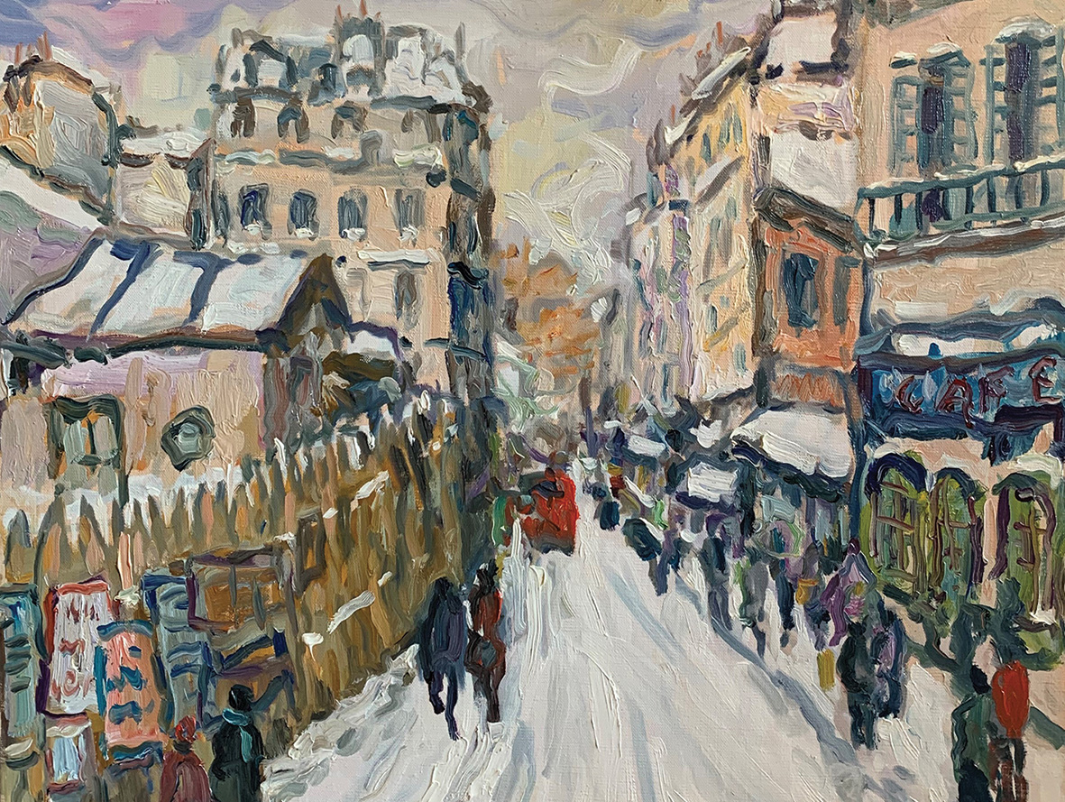 peindre le temps qui passe