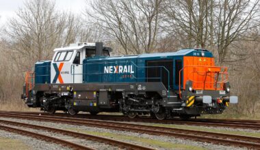 Une DE 18 Smart Hybrid en livrée Nexrail, série déjà homologuée en Belgique, en France et au Luxembourg (7 janvier 2026). Crédit photo : Nexrail