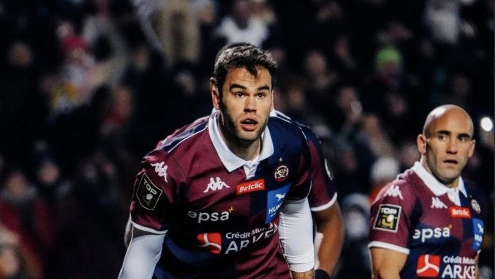 Damian Penaud a inscrit le premier essai de Bordeaux - Racing 92