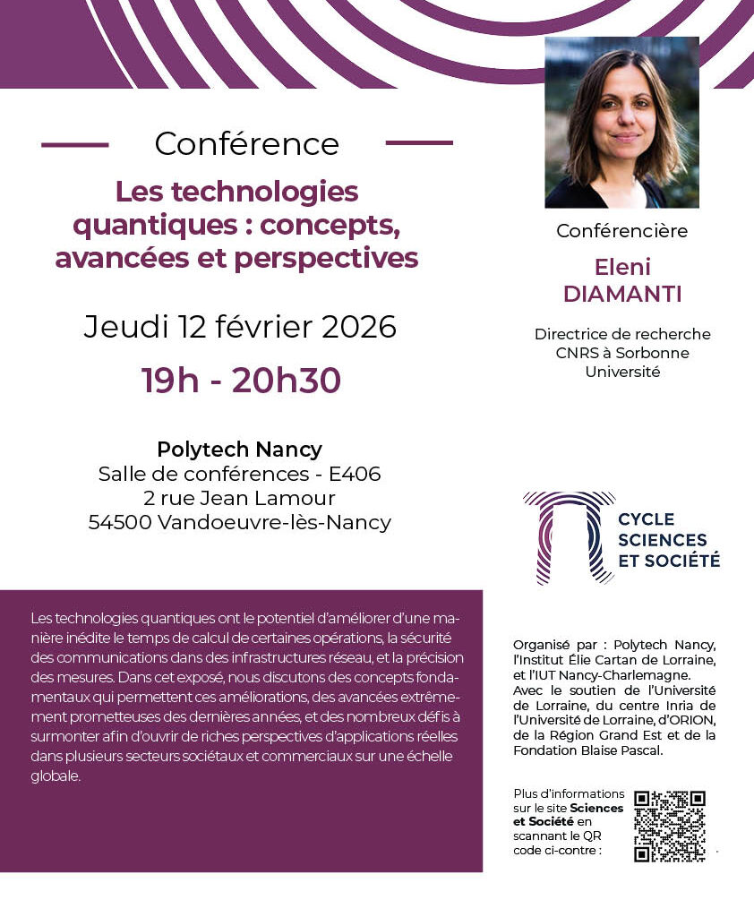 Affiche conférence Eleni Diamanti