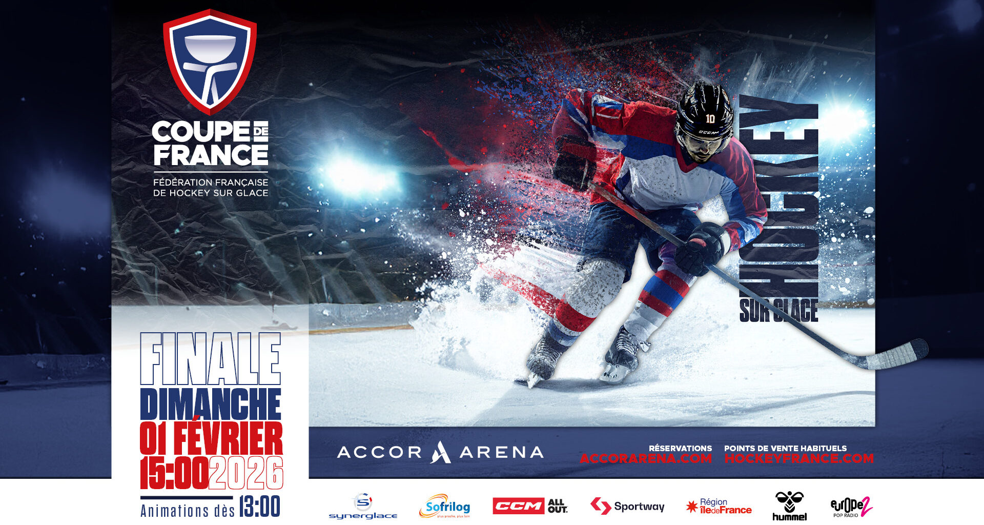 CDF - Finale Rouen - Grenoble : Informations billetterie