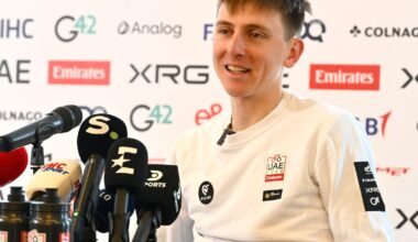 Déjà prêt à laver l'affront sur Milan – San Remo : Tadej Pogacar aperçu en pleine ascension du Poggio