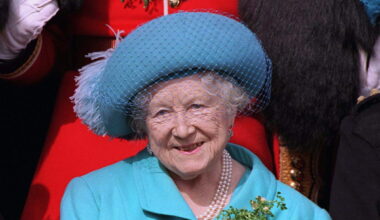 La reine mère Elisabeth en 1997.