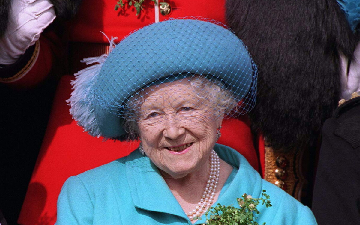 La reine mère Elisabeth en 1997.