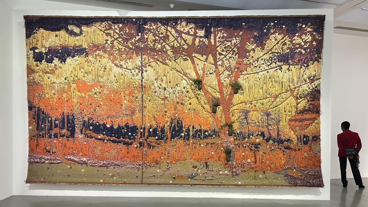 Les rêves colorés de la plasticienne nigériane Otobong Nkanga au musée d'Art moderne de Paris - Invité culture