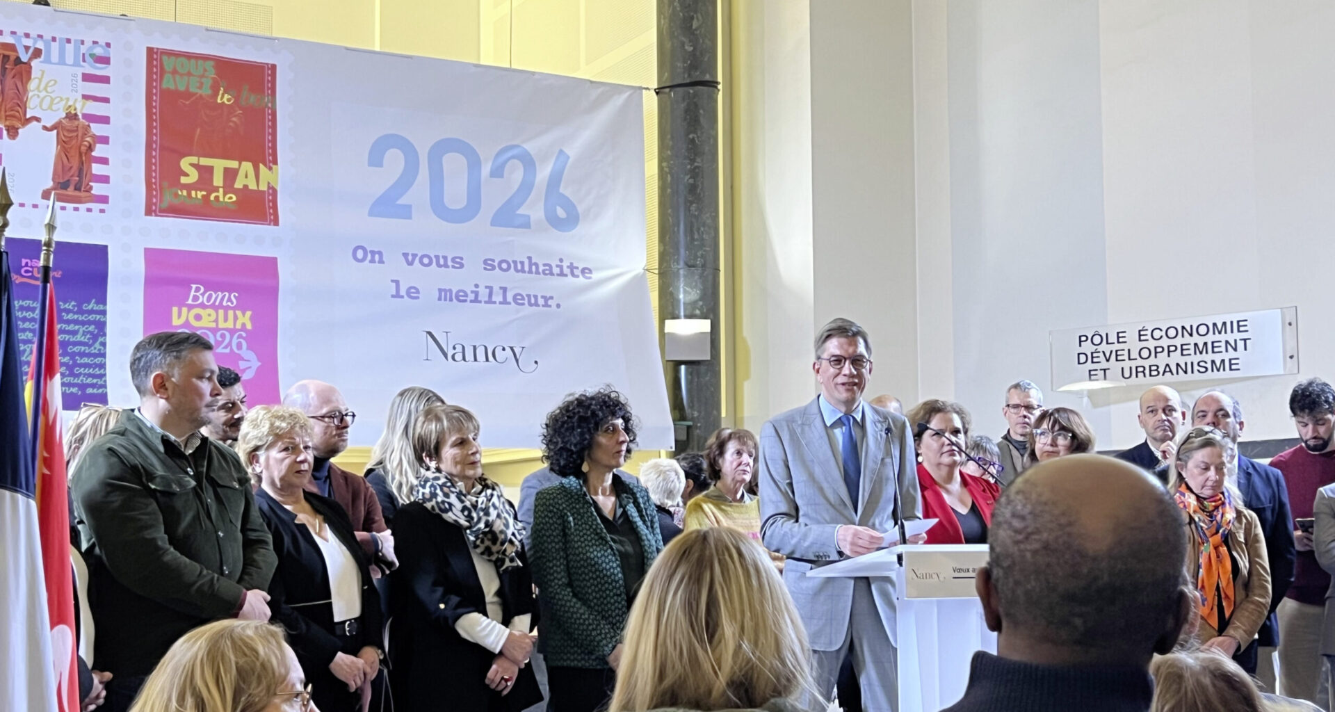 Voeux du maire de Nancy. Mathieu Klein, la sagesse avant le combat