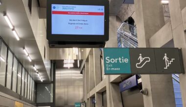 ligne b : la rame bloquée dans le tunnel