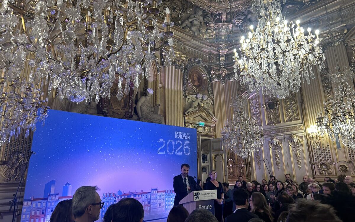 Hôtel de ville Lyon voeux Doucet