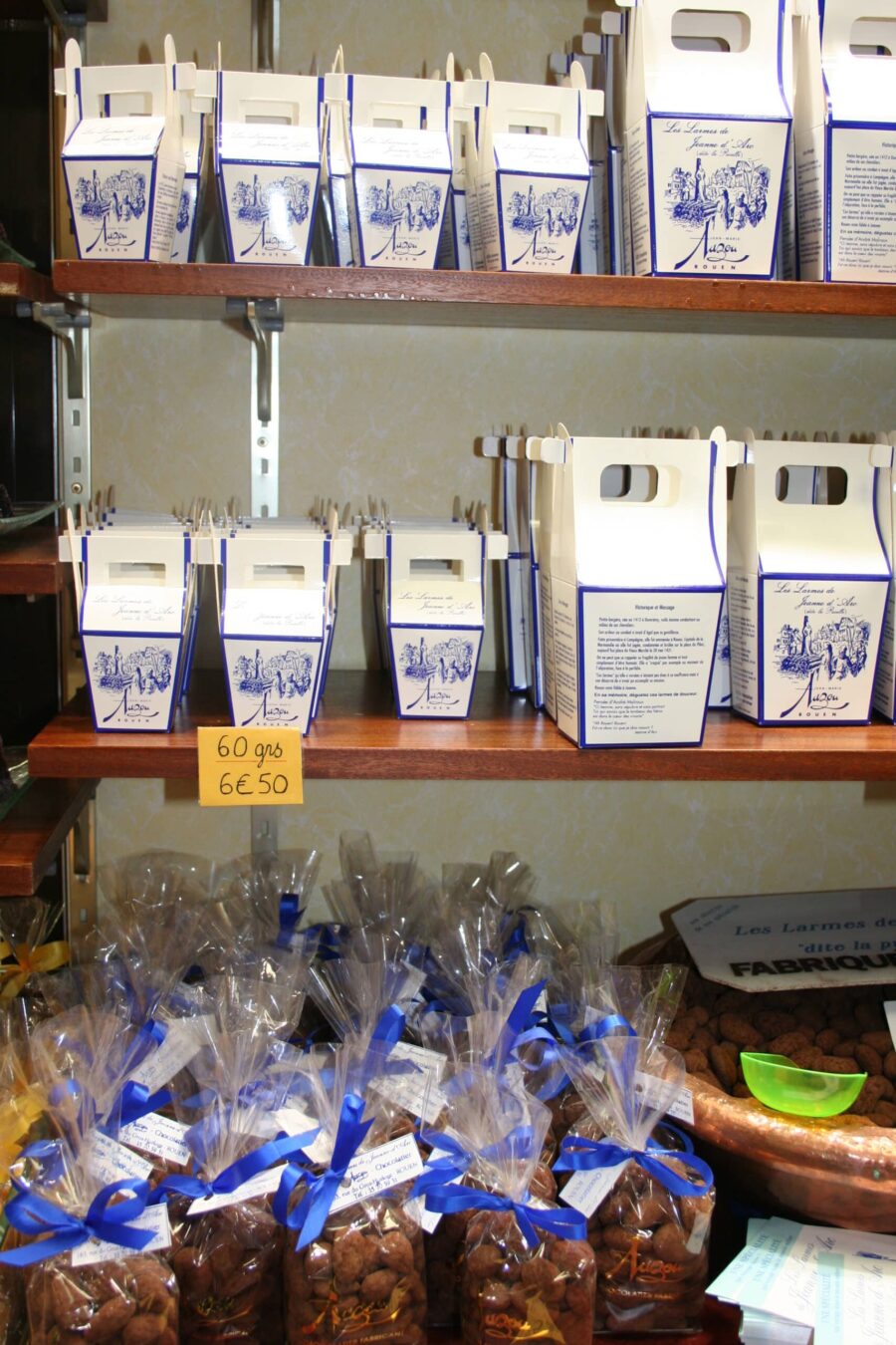 chocolats les larmes de jeanne d'arc