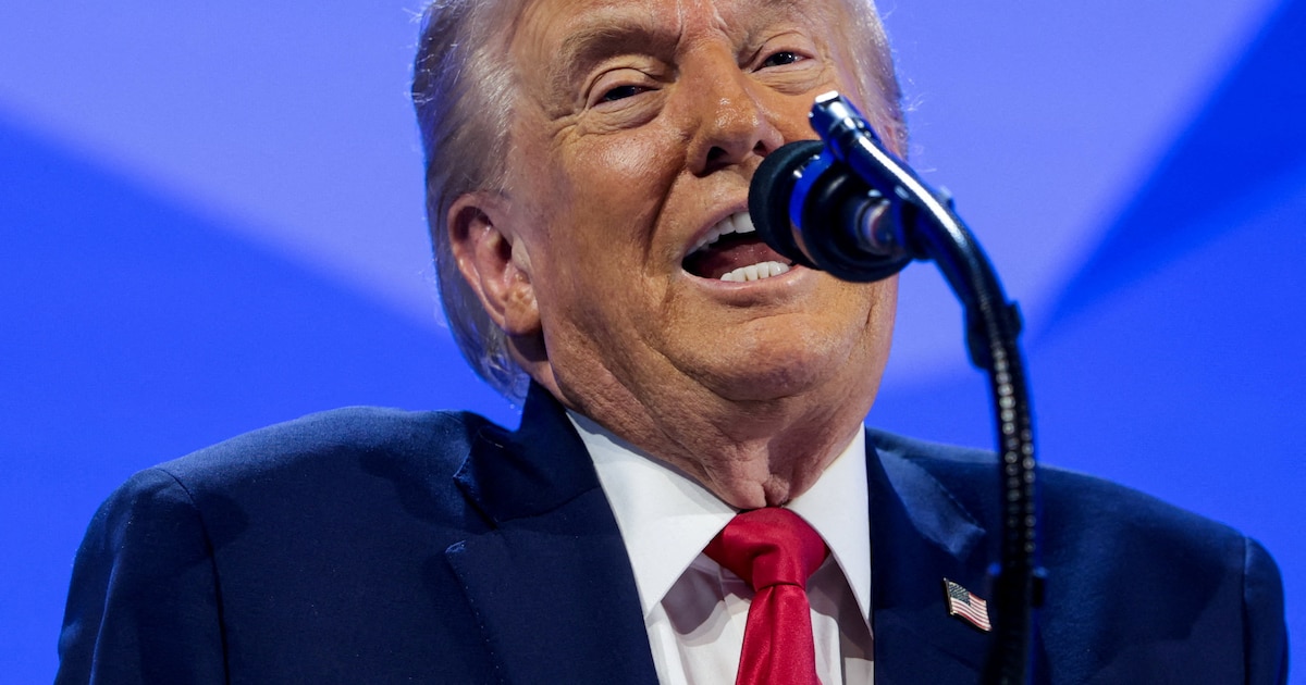 Donald Trump lors du Sommet de Davos, le 21 janvier 2026.