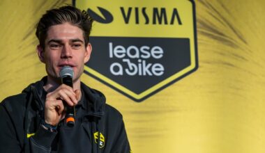 Wout van Aert fait le point sur sa préparation un mois après sa chute à Mol : "Je ne peux pas encore sprinter à fond"