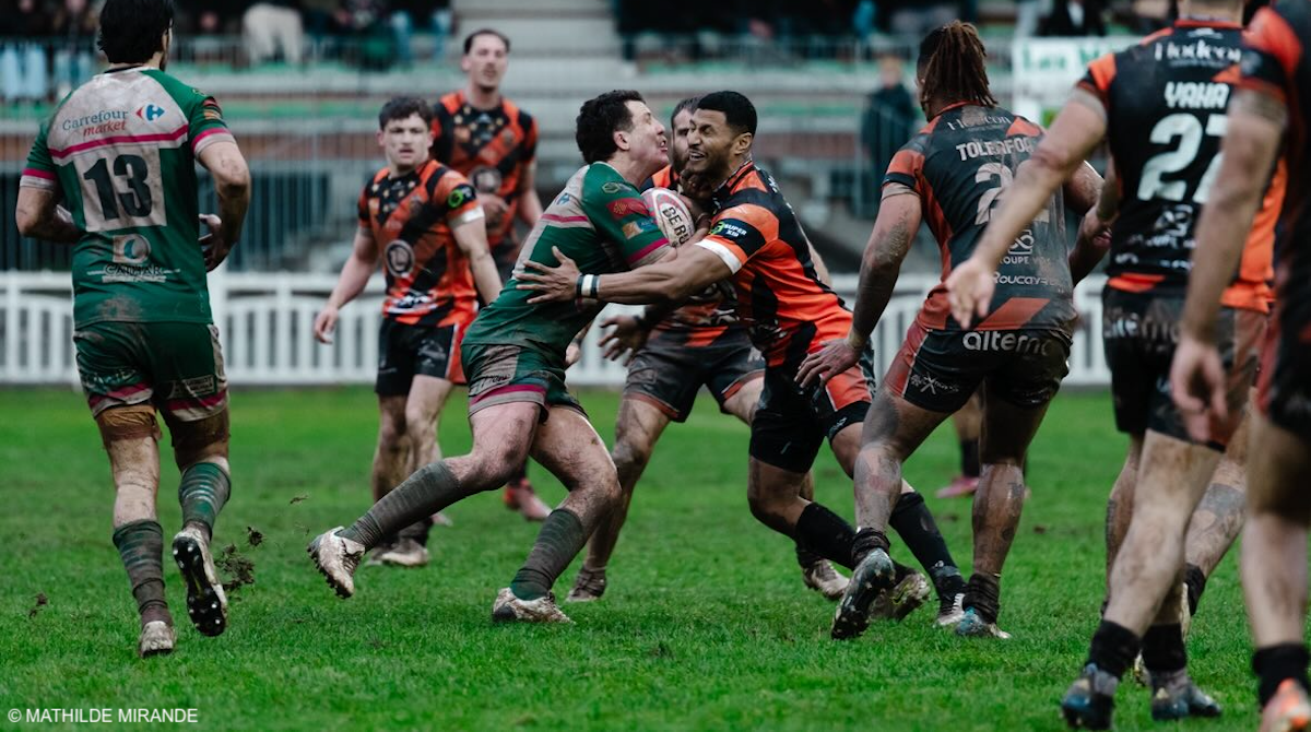 Super XIII - Lézignan et Albi se partagent les points dans la boue - Rugby à XIII