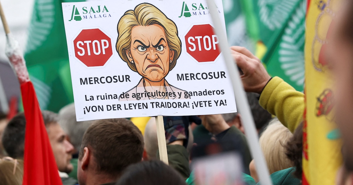 "Entre 2021 et 2025, notre incapacité à ratifier l’accord UE-Mercosur a coûté à l’Union européenne 183 milliards d’euros d’exportations, et 291 milliards d’euros de produit intérieur brut."