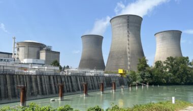 La centrale nucléaire du Bugey, en juin 2025.