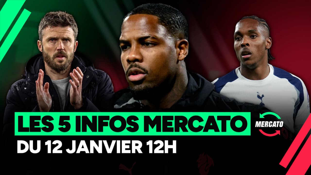 Maignan, Tel, Carrick… Les 5 infos mercato du 12 janvier à la mi-journée