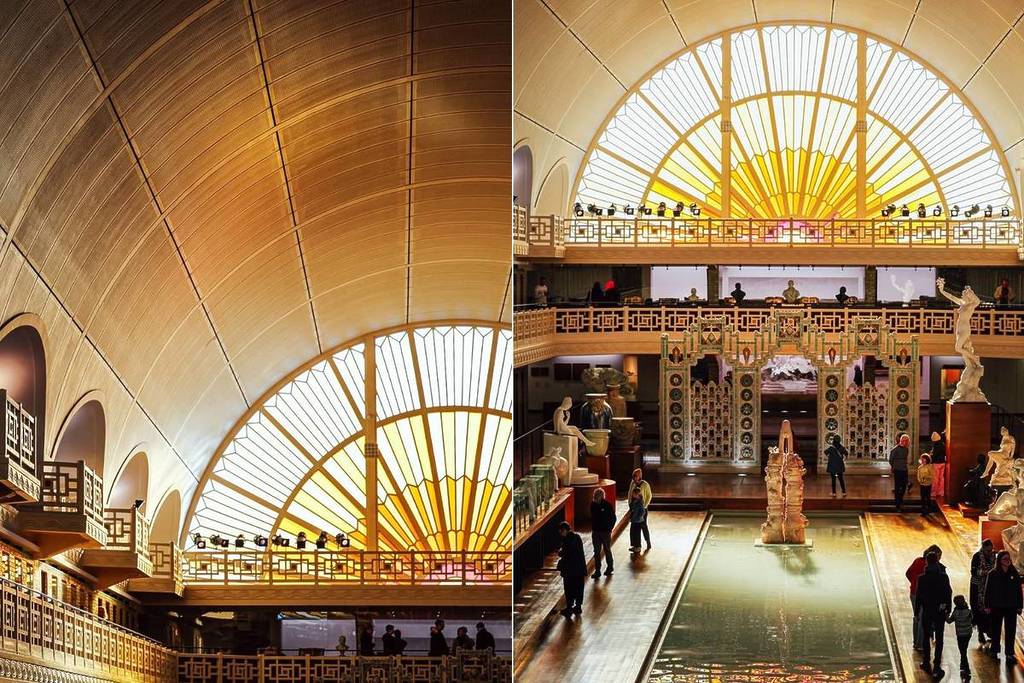 La piscine avec un décor à déco à Paris