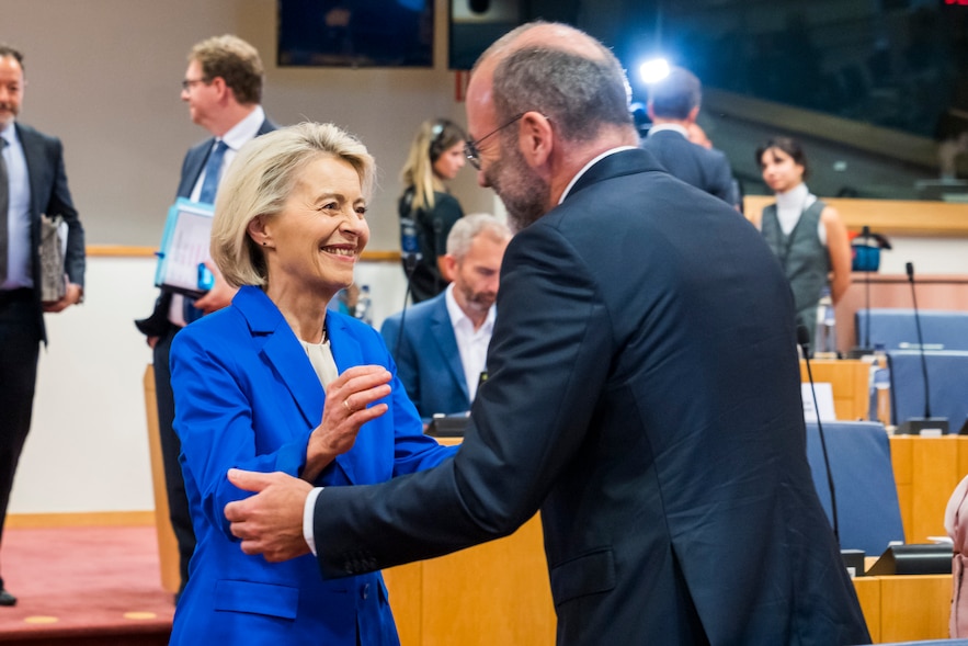 Conference of Presidents with Ursula Von Der Leyen, EC President,  ahead of SOTEU25