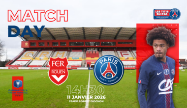 🏆[News-Formation] 32F-Gambardella : Le XI du PSG avec Boly et Jangeal contre Rouen (Officiel)