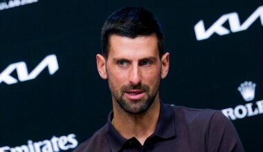 Open d'Australie > Djokovic, miraculé face à Musetti : "J'ai parlé à certains membres de son équipe, notamment mon ancien agent, qui m'a dit qu'il se plaignait déjà au début du deuxième set, mais je n'ai pas eu l'impression que cela affectait beaucoup son jeu"