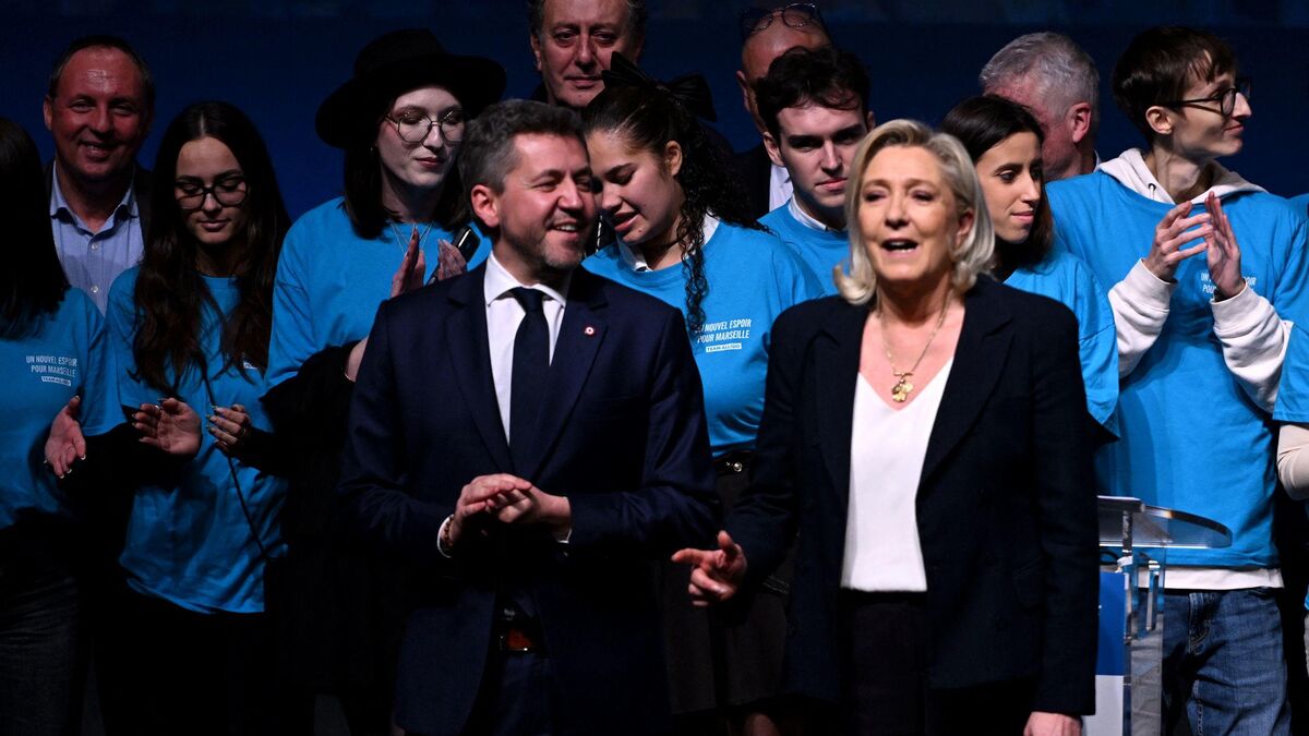 Municipales 2026 : Marine Le Pen rêve d’un « sursaut » à Marseille