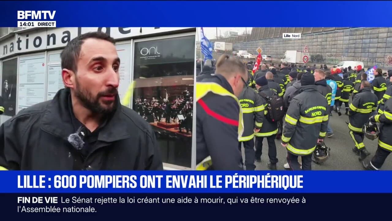 600 sapeurs-pompiers mobilisés à Lille