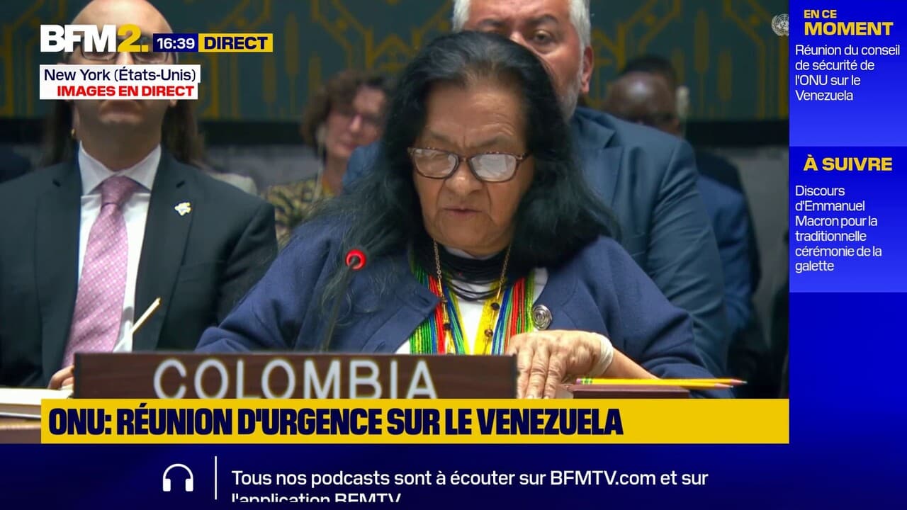 "Cette situation nous rappelle les pires moments d'ingérence" en Amérique latine, dénonce la représentante de la Colombie à l'ONU