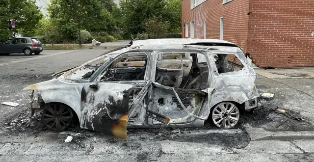 photo chaque année, des voitures brûlent en ce soir de réveillon. © photo archives presse océan-j.-m. cornuaille