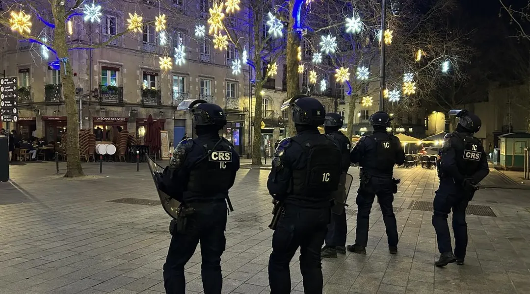 Festivités du Nouvel an à Rennes : la police est intervenue pour mettre fin à un attroupement