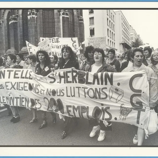 L’histoire des Filles de Chantelle a interpellé Benjamin Rullier. Les ouvrières de Chantelle, à Saint-Herblain, s’étaient opposées à la fermeture de leur usine spécialisée dans la lingerie féminine, dans les années 1980. Centre d’histoire du travail photo l’histoire des filles de chantelle a interpellé benjamin rullier. les ouvrières de chantelle, à saint-herblain, s’étaient opposées à la fermeture de leur usine spécialisée dans la lingerie féminine, dans les années 1980. © centre d’histoire du travail