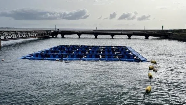 Trophées EnerGaïa : le nantais HelioRec primé pour son système flottant solaire