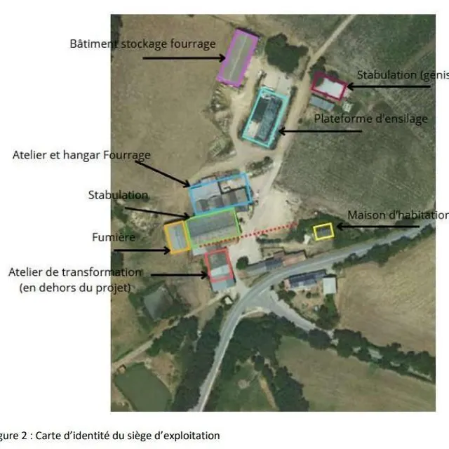 La disposition de la ferme. Nantes métropole photo la disposition de la ferme. © nantes métropole