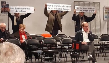 Les agriculteurs disent « non à la bétonisation de terres bio » près de Nantes