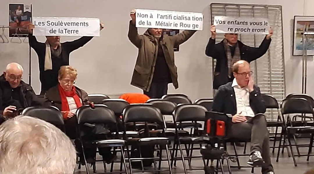 Les agriculteurs disent « non à la bétonisation de terres bio » près de Nantes