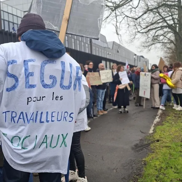 photo une délégation de cinq personnes a été reçue par le cabinet du préfet, à rennes, jeudi 29 janvier 2026.  ©  ouest-france