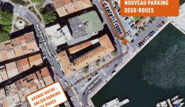 Déplacement du parking 2 roues avenue Hoche – La Seyne-sur-Mer