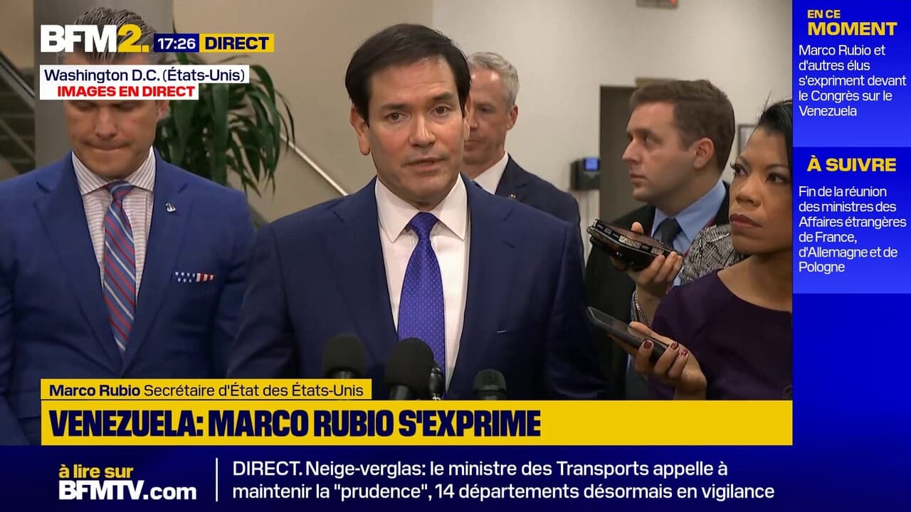 "Ce n’est pas de l’improvisation", affirme Marco Rubio