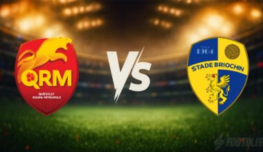 Pronostic : Quevilly Rouen Metropole vs Stade Briochin
