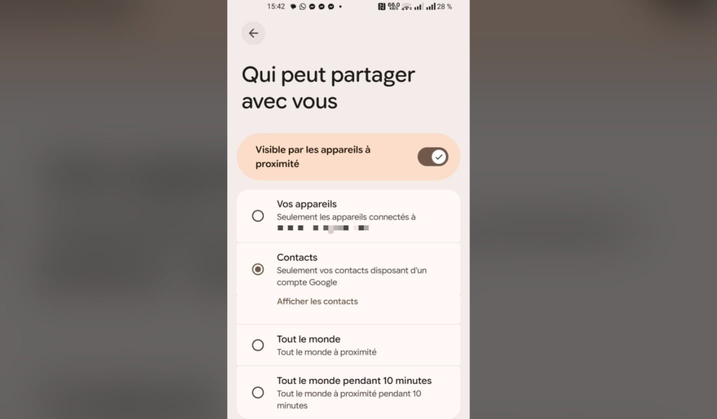 Quick Share Send Windows
