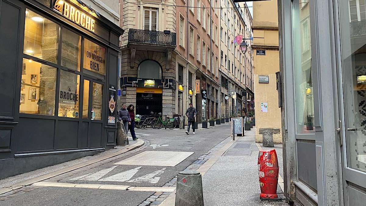 Rue Romarin, lieu du rodéo urbain ayant entrainé la mort de la mère de Paul Gasnier