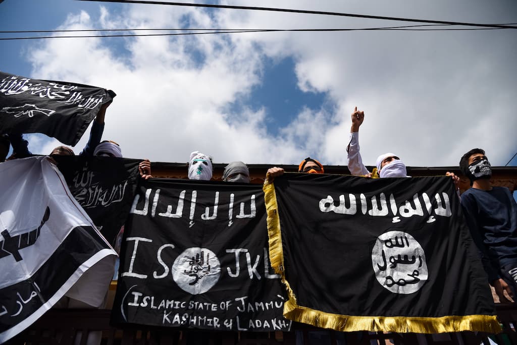 Des soldats de Daech - Image d'illustration. © Idrees Abbas / SOPA Images/Sipa /SIPA