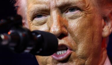 FILE PHOTO: U.S. President Donald Trump addresses House Republicans at their annual issues conference retreat, at the Kennedy Center, renamed the Trump-Kennedy Center by the Trump-appointed board of directors, in Washington, D.C., U.S., January 6, 2026. REUTERS/Kevin Lamarque/File Photo