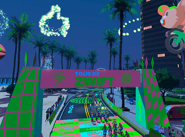 2026 débute en fanfare avec le retour du Tour de Zwift