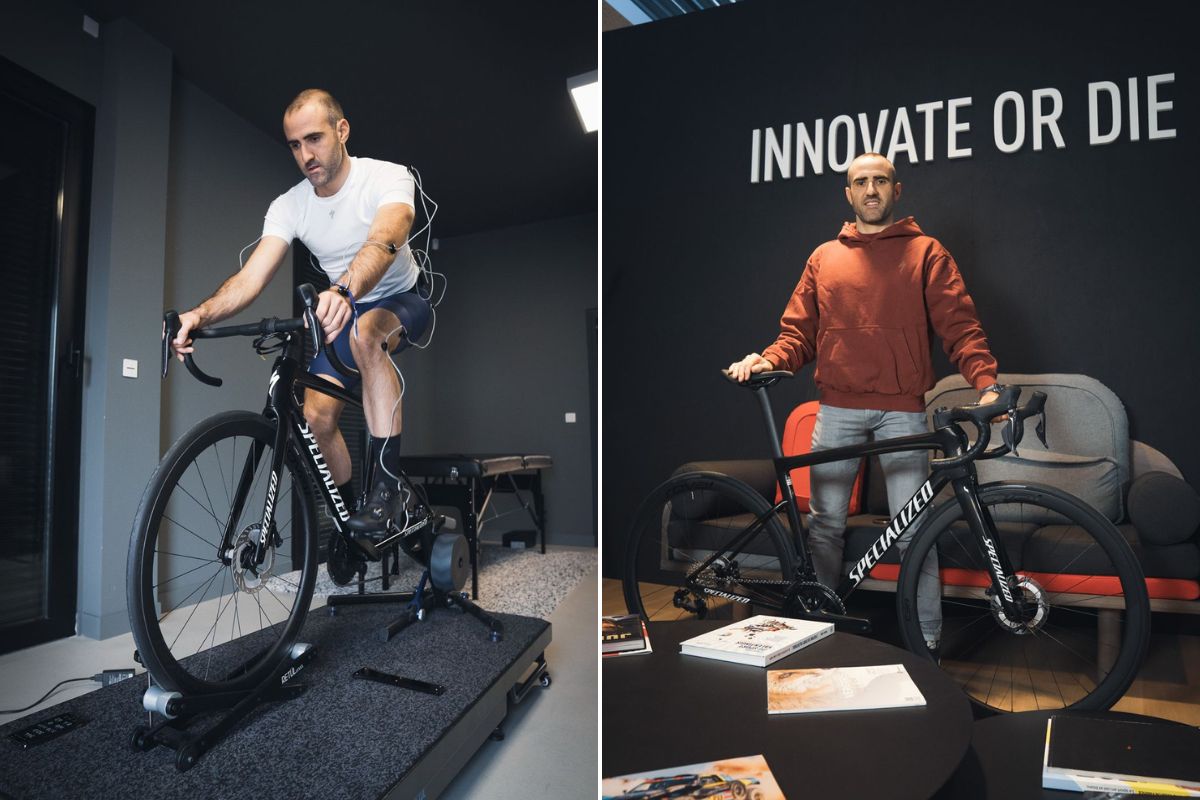 Tristan Vautier de passage chez Specialized à Valence