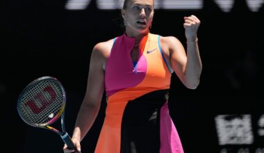 Open d'Australie: les deux N.1 Sabalenka et Alcaraz passent en huitièmes de finale