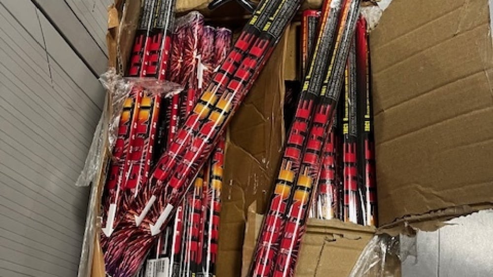 Une centaine d'engins pyrotechniques saisis par la douane de Marseille le jour du réveillon