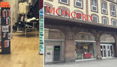 le Monoprix de la place Kléber inondé et fermé pour une durée indéterminée !